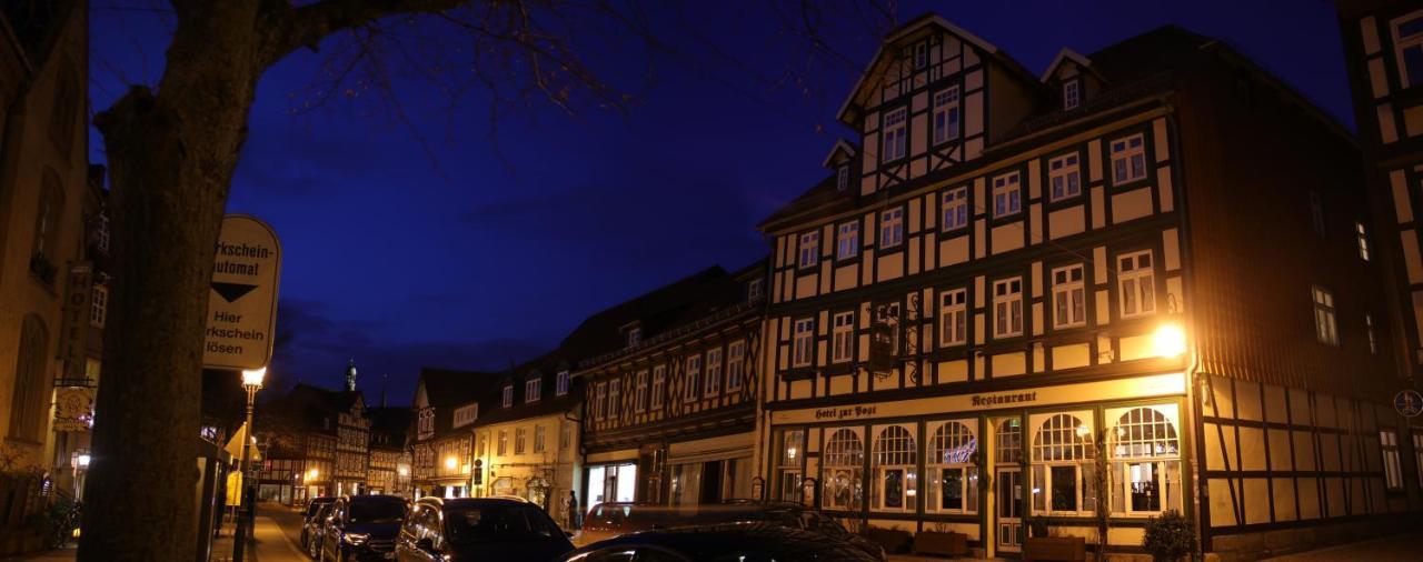 Hotel Garni Zur Post Wernigerode Exterior photo